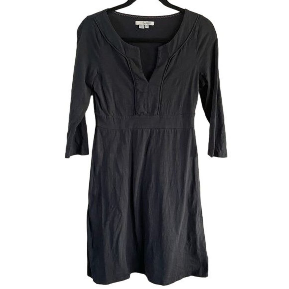 Boden Sz 6R Basic Gray MIDI Dress